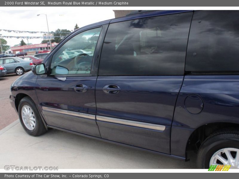 Medium Royal Blue Metallic / Medium Graphite 2000 Ford Windstar SE