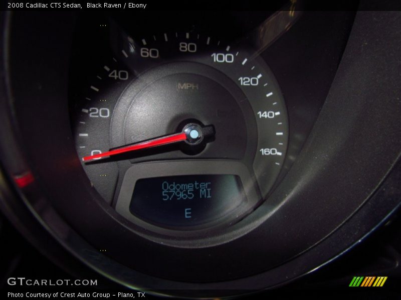 Black Raven / Ebony 2008 Cadillac CTS Sedan