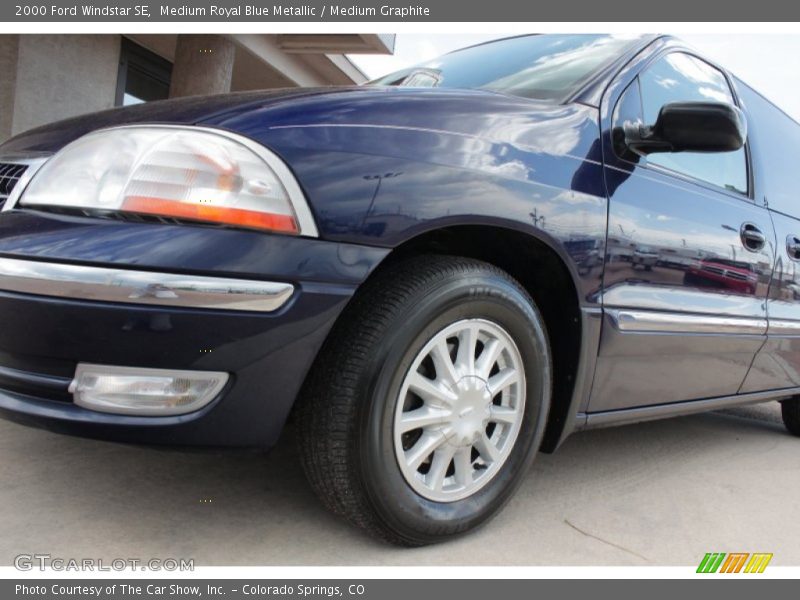 Medium Royal Blue Metallic / Medium Graphite 2000 Ford Windstar SE
