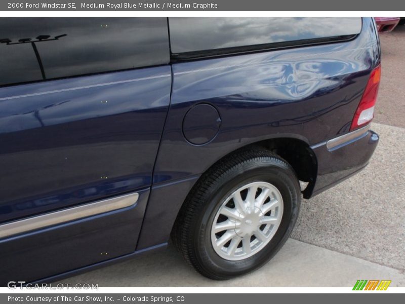 Medium Royal Blue Metallic / Medium Graphite 2000 Ford Windstar SE