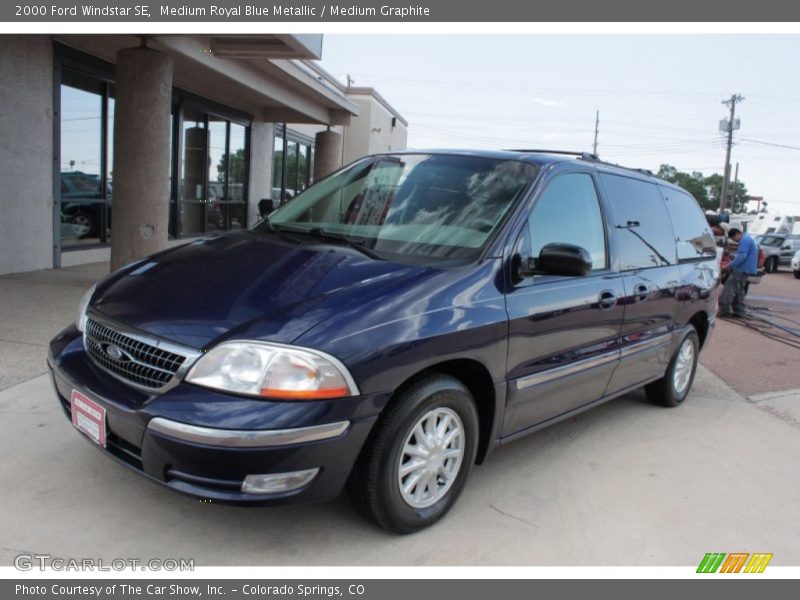 Medium Royal Blue Metallic / Medium Graphite 2000 Ford Windstar SE