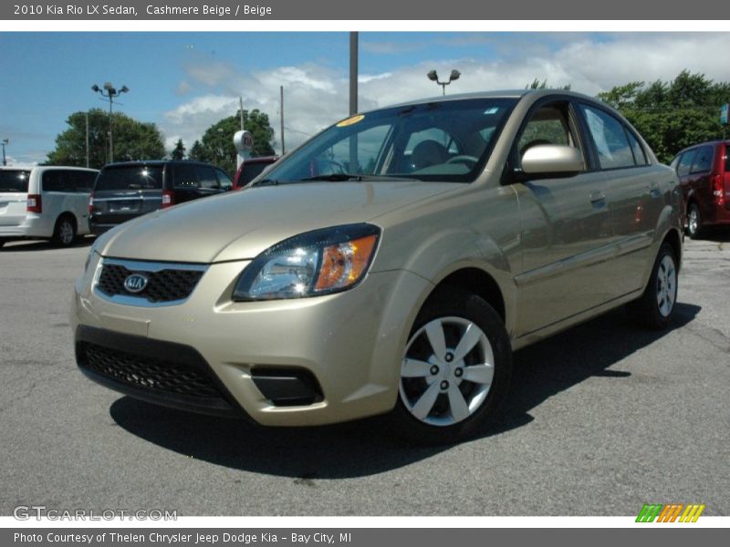 Cashmere Beige / Beige 2010 Kia Rio LX Sedan