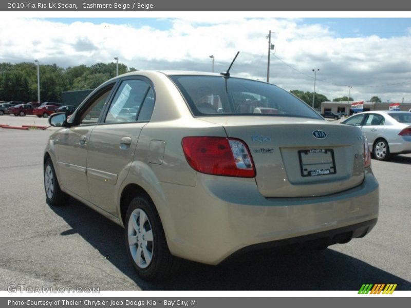 Cashmere Beige / Beige 2010 Kia Rio LX Sedan