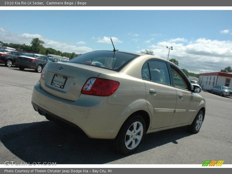 Cashmere Beige / Beige 2010 Kia Rio LX Sedan