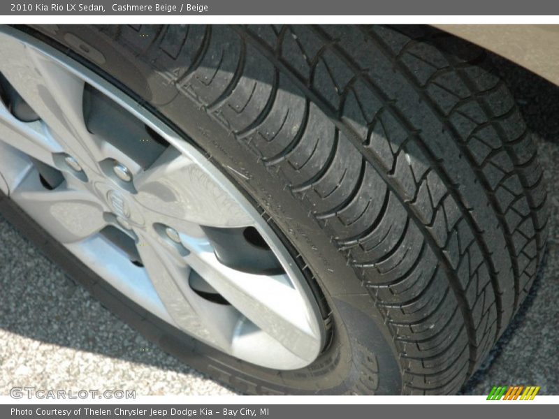 Cashmere Beige / Beige 2010 Kia Rio LX Sedan