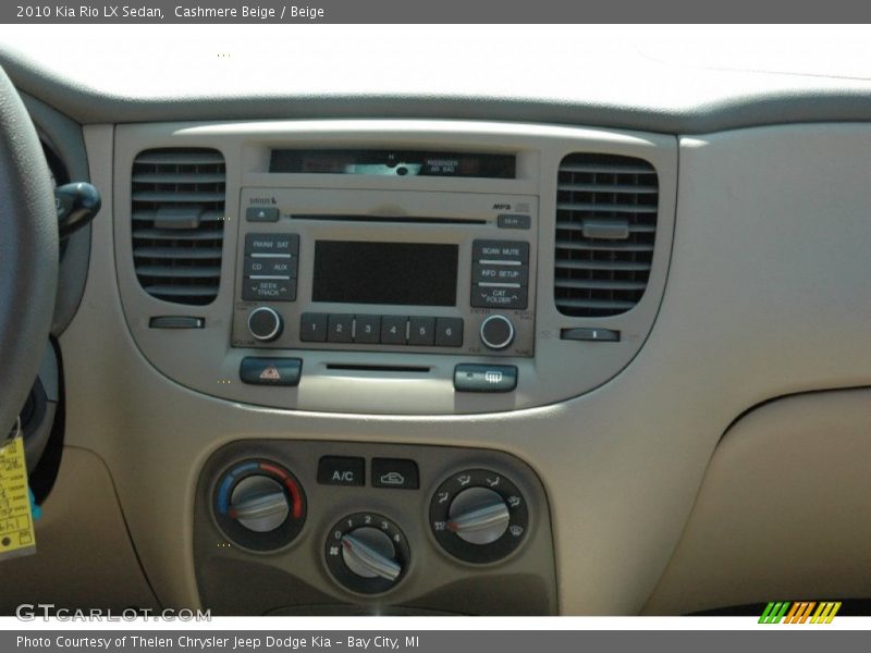 Cashmere Beige / Beige 2010 Kia Rio LX Sedan