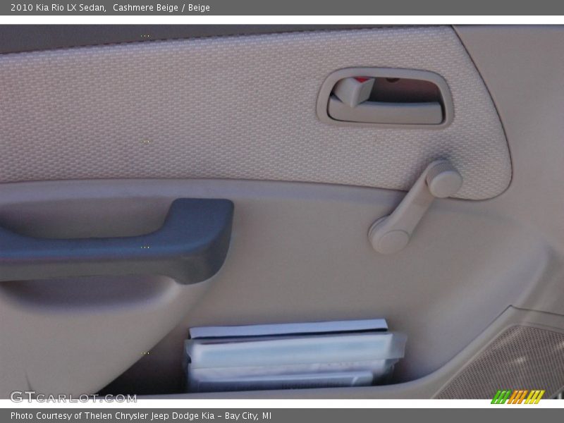 Cashmere Beige / Beige 2010 Kia Rio LX Sedan