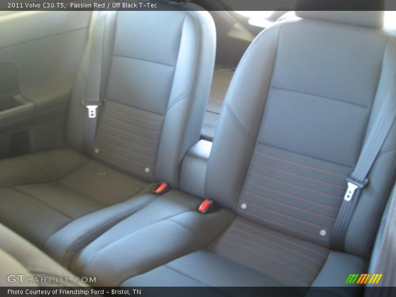 Passion Red / Off Black T-Tec 2011 Volvo C30 T5