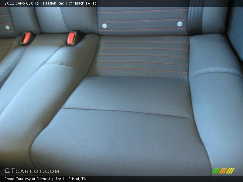 Passion Red / Off Black T-Tec 2011 Volvo C30 T5