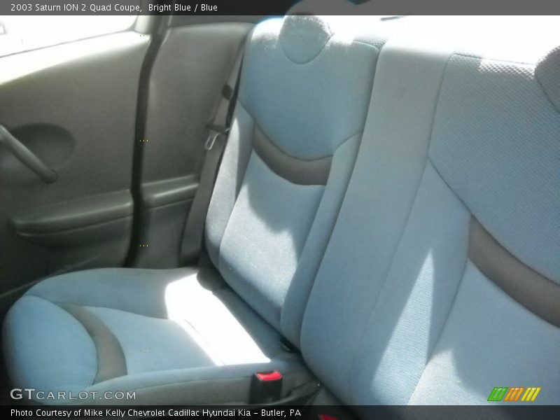 Bright Blue / Blue 2003 Saturn ION 2 Quad Coupe