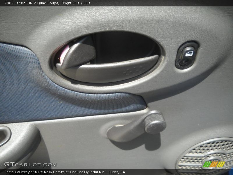 Bright Blue / Blue 2003 Saturn ION 2 Quad Coupe
