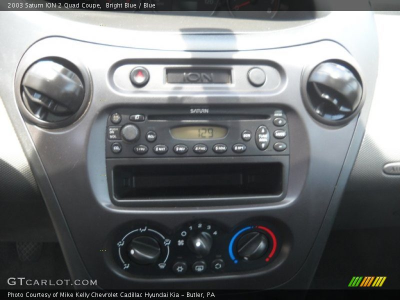 Bright Blue / Blue 2003 Saturn ION 2 Quad Coupe