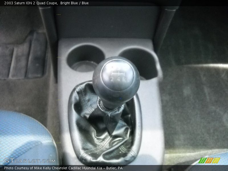  2003 ION 2 Quad Coupe 5 Speed Manual Shifter