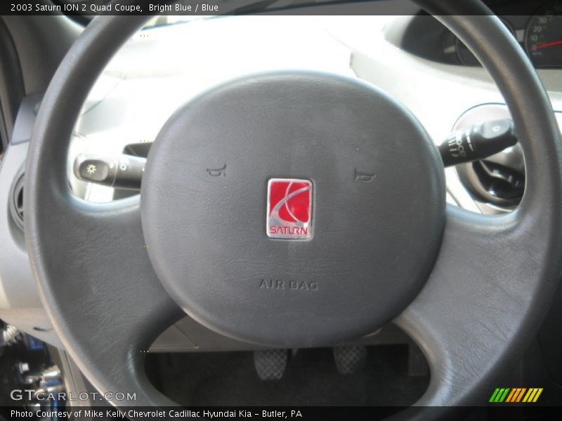 Bright Blue / Blue 2003 Saturn ION 2 Quad Coupe