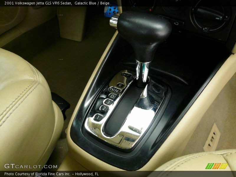Galactic Blue / Beige 2001 Volkswagen Jetta GLS VR6 Sedan