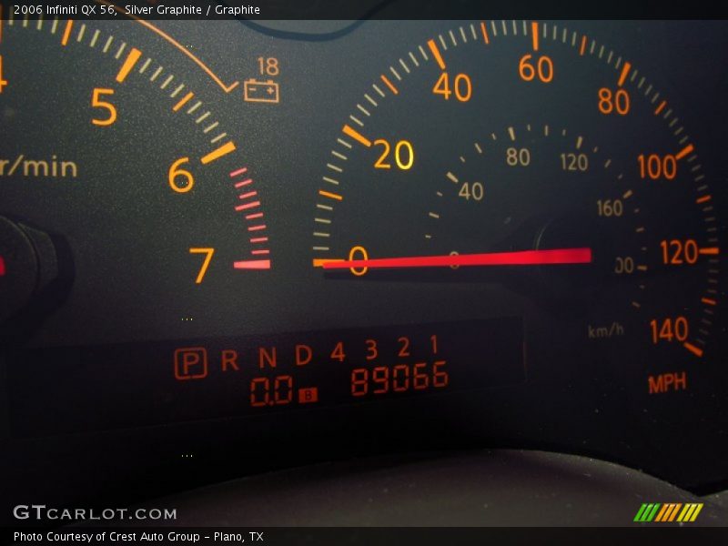 Silver Graphite / Graphite 2006 Infiniti QX 56