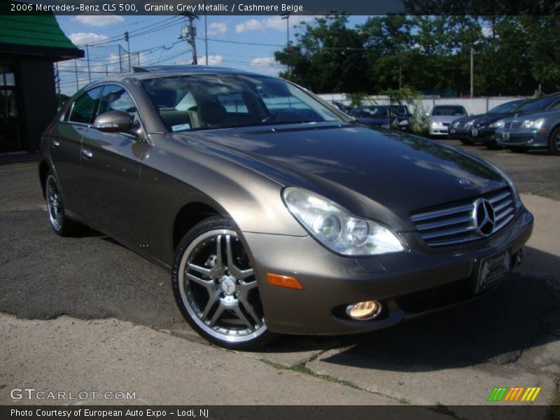 Granite Grey Metallic / Cashmere Beige 2006 Mercedes-Benz CLS 500