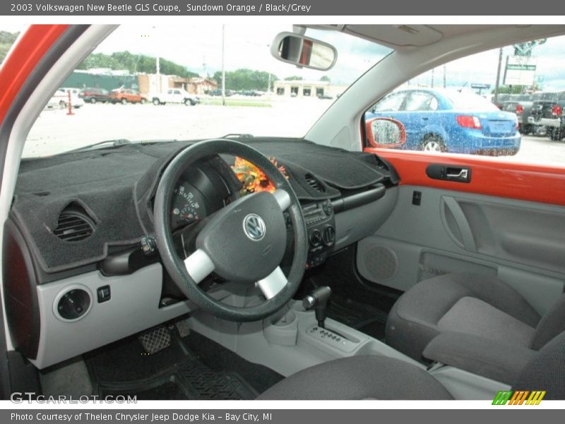  2003 New Beetle GLS Coupe Black/Grey Interior