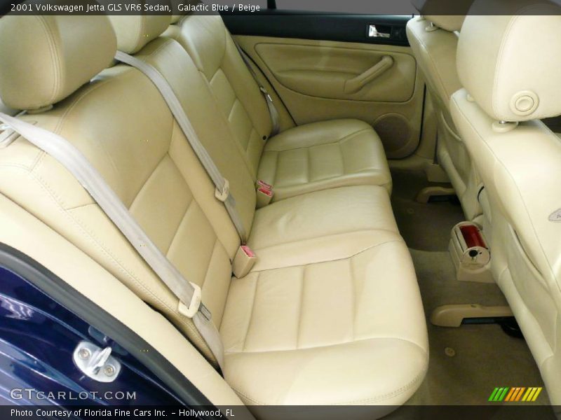 Galactic Blue / Beige 2001 Volkswagen Jetta GLS VR6 Sedan