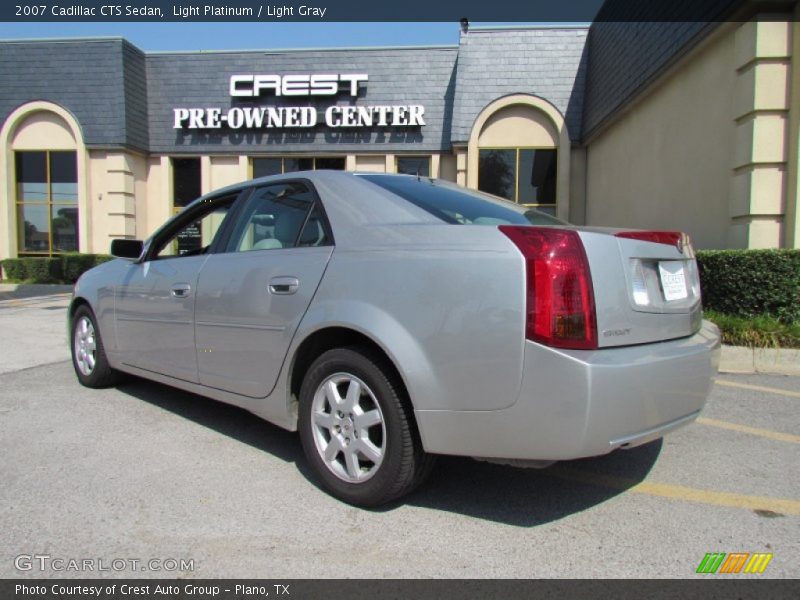 Light Platinum / Light Gray 2007 Cadillac CTS Sedan