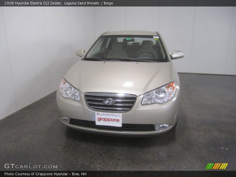 Laguna Sand Metallic / Beige 2008 Hyundai Elantra GLS Sedan