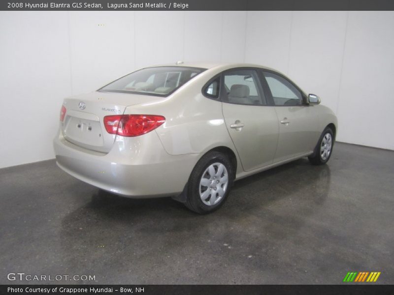 Laguna Sand Metallic / Beige 2008 Hyundai Elantra GLS Sedan