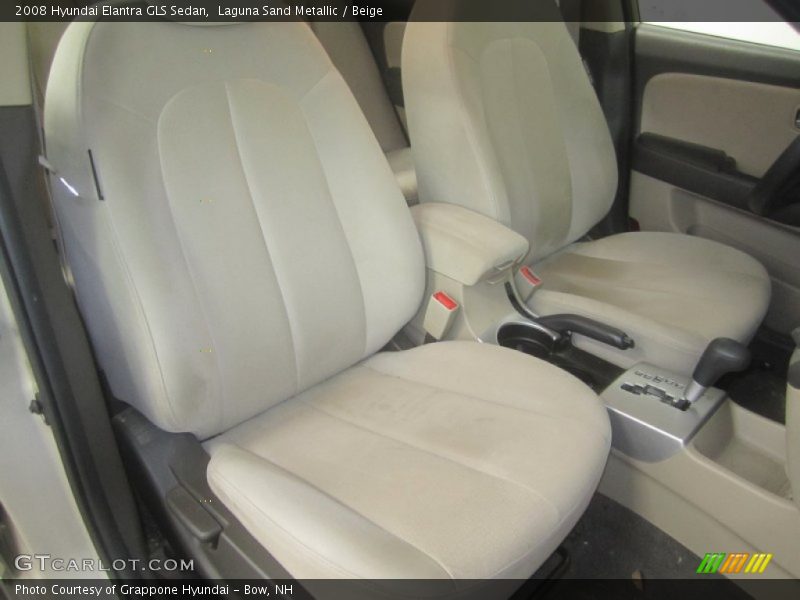 Laguna Sand Metallic / Beige 2008 Hyundai Elantra GLS Sedan