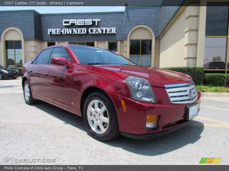 Infrared / Cashmere 2007 Cadillac CTS Sedan