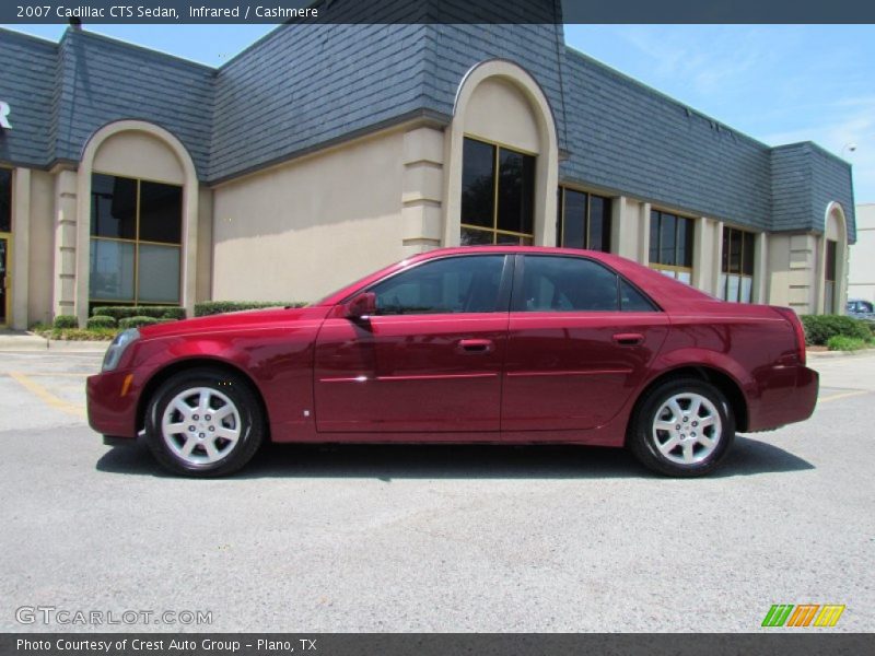 Infrared / Cashmere 2007 Cadillac CTS Sedan