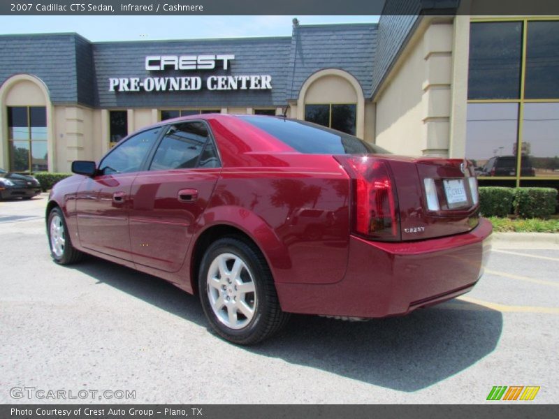 Infrared / Cashmere 2007 Cadillac CTS Sedan
