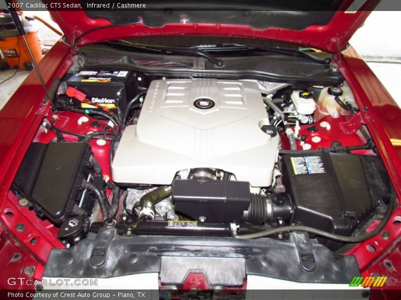 Infrared / Cashmere 2007 Cadillac CTS Sedan
