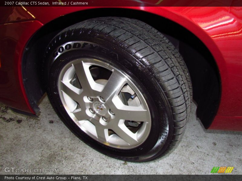 Infrared / Cashmere 2007 Cadillac CTS Sedan