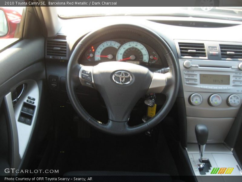 Barcelona Red Metallic / Dark Charcoal 2010 Toyota Camry SE