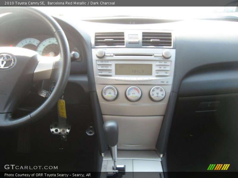 Barcelona Red Metallic / Dark Charcoal 2010 Toyota Camry SE