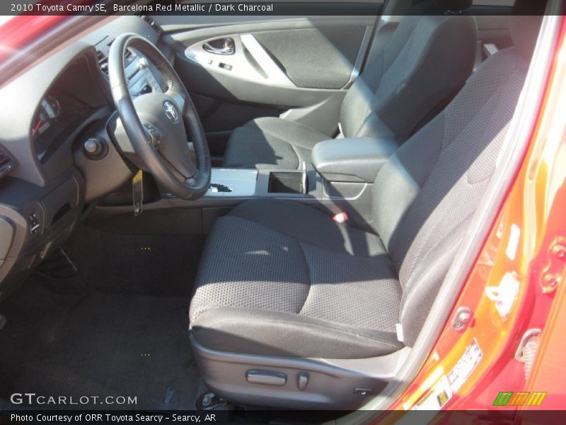 Barcelona Red Metallic / Dark Charcoal 2010 Toyota Camry SE