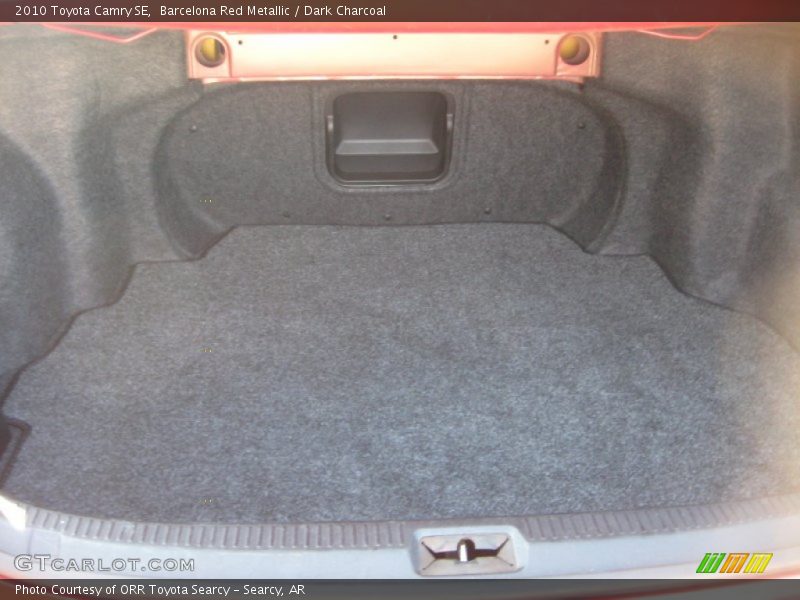 Barcelona Red Metallic / Dark Charcoal 2010 Toyota Camry SE
