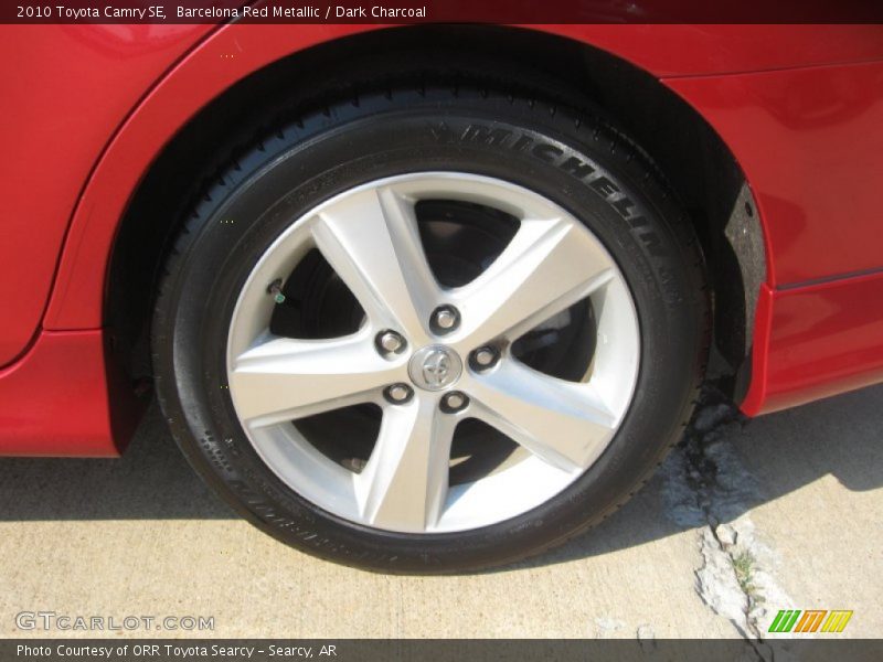Barcelona Red Metallic / Dark Charcoal 2010 Toyota Camry SE