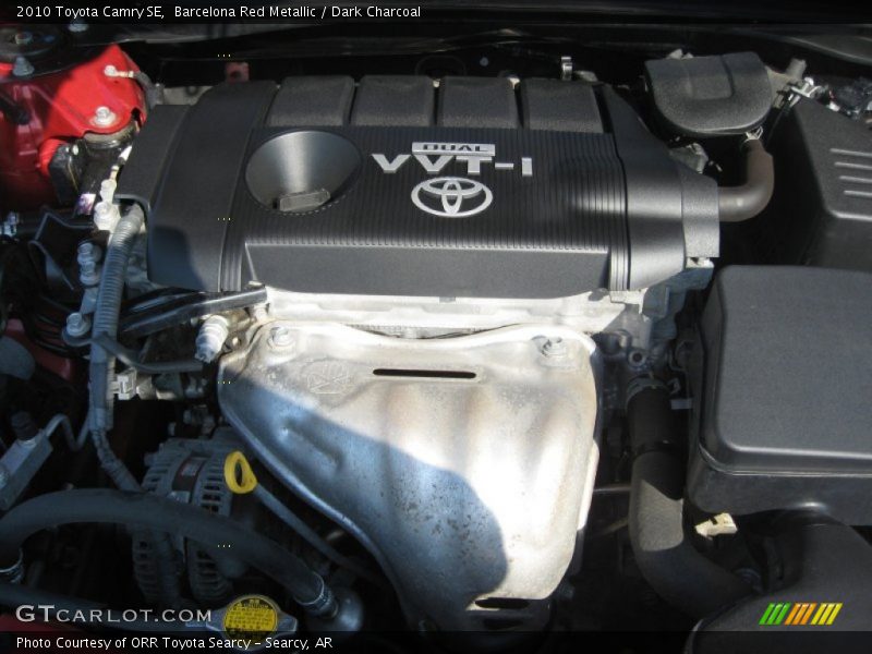Barcelona Red Metallic / Dark Charcoal 2010 Toyota Camry SE