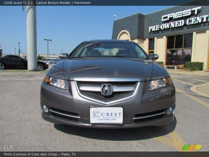 Carbon Bronze Metallic / Parchment 2008 Acura TL 3.2