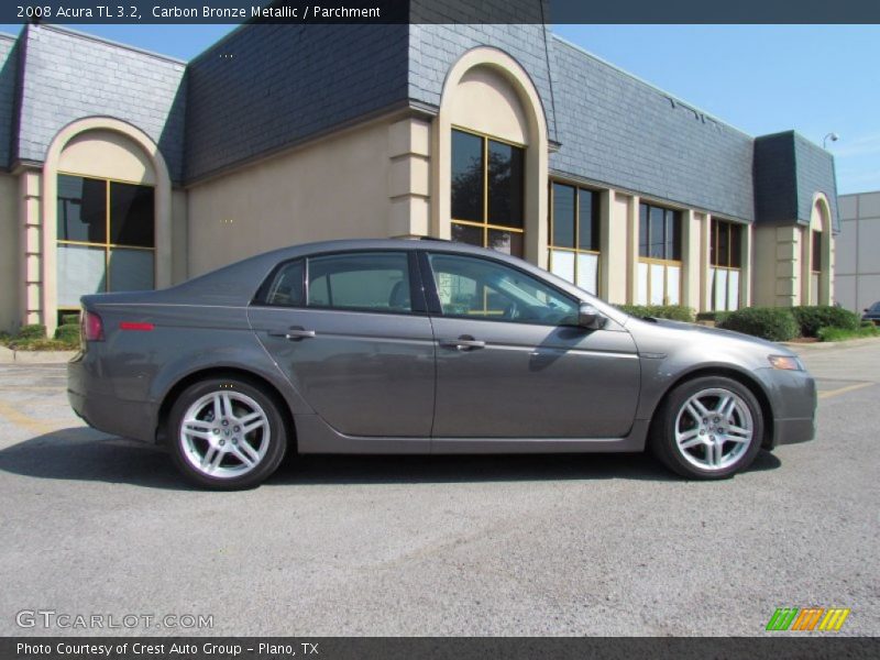 Carbon Bronze Metallic / Parchment 2008 Acura TL 3.2