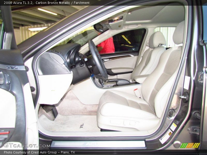 Carbon Bronze Metallic / Parchment 2008 Acura TL 3.2