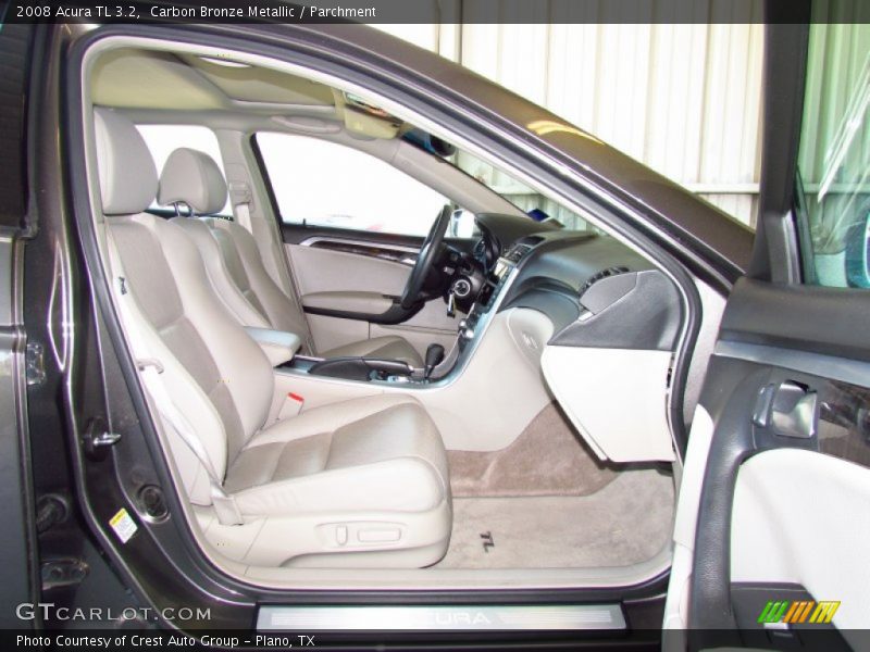 Carbon Bronze Metallic / Parchment 2008 Acura TL 3.2