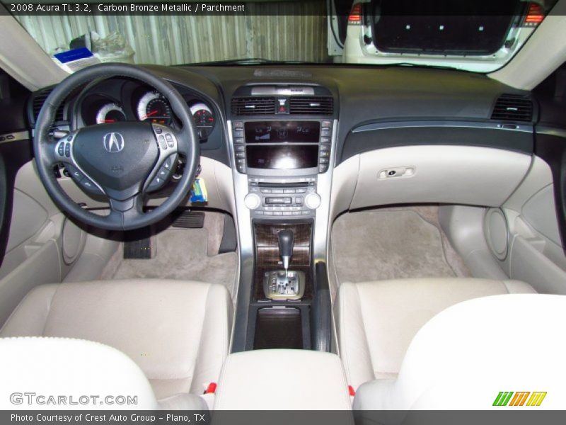 Carbon Bronze Metallic / Parchment 2008 Acura TL 3.2