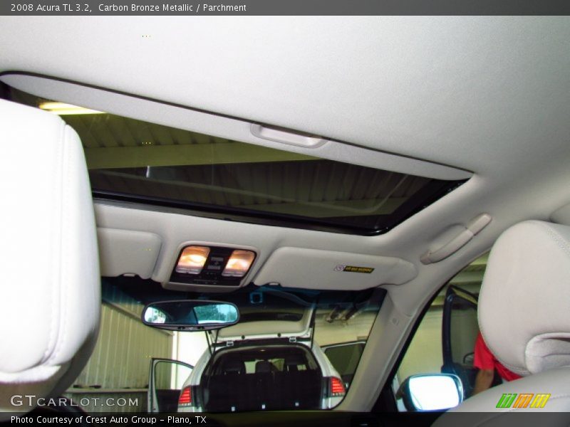 Carbon Bronze Metallic / Parchment 2008 Acura TL 3.2