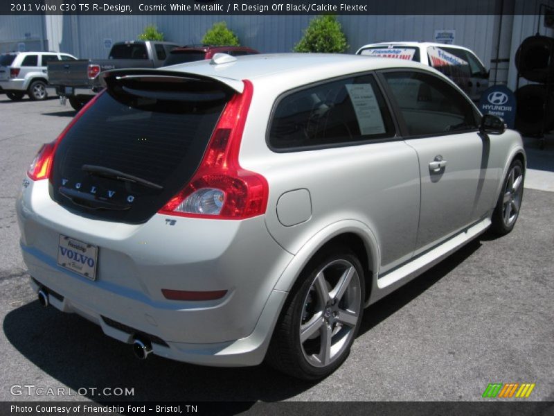 Cosmic White Metallic / R Design Off Black/Calcite Flextec 2011 Volvo C30 T5 R-Design