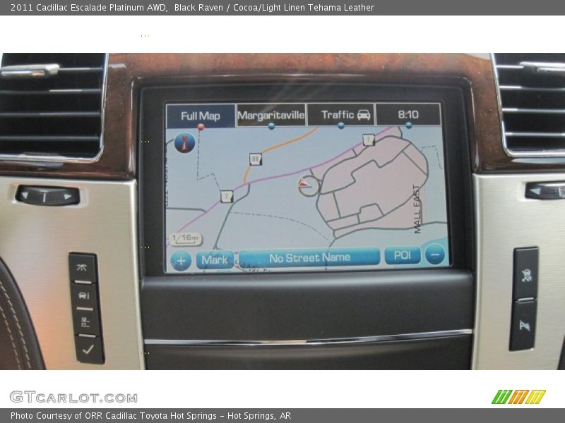 Navigation of 2011 Escalade Platinum AWD