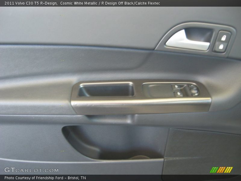 Cosmic White Metallic / R Design Off Black/Calcite Flextec 2011 Volvo C30 T5 R-Design