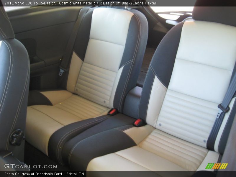 Cosmic White Metallic / R Design Off Black/Calcite Flextec 2011 Volvo C30 T5 R-Design