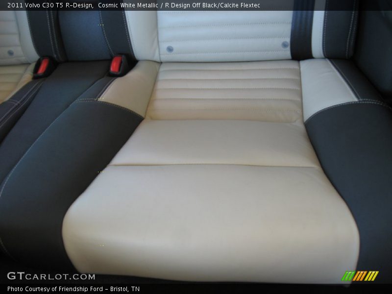 Cosmic White Metallic / R Design Off Black/Calcite Flextec 2011 Volvo C30 T5 R-Design