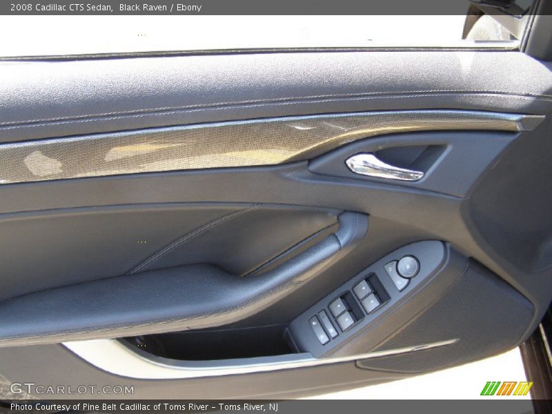Black Raven / Ebony 2008 Cadillac CTS Sedan